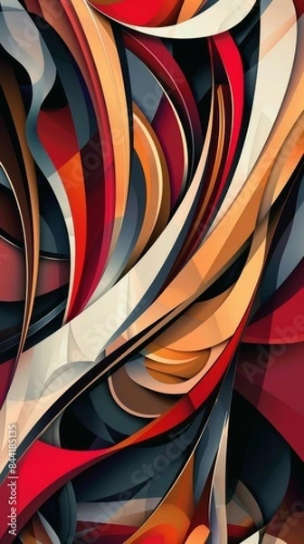 Fototapeta Modern background showcasing abstract and stylish design.