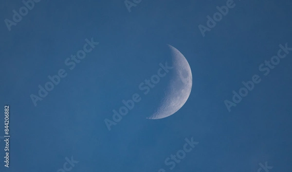 Obraz moon in the sky day time