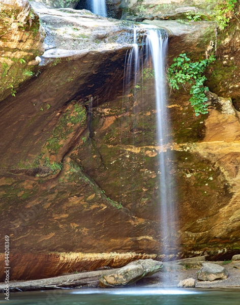 Obraz waterfall in the forest
