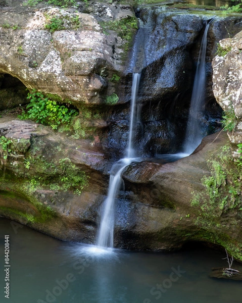 Obraz waterfall in the forest