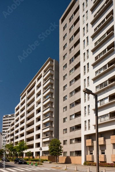 Fototapeta 高層マンション