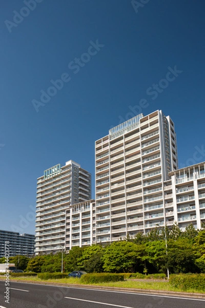 Fototapeta 高層マンション