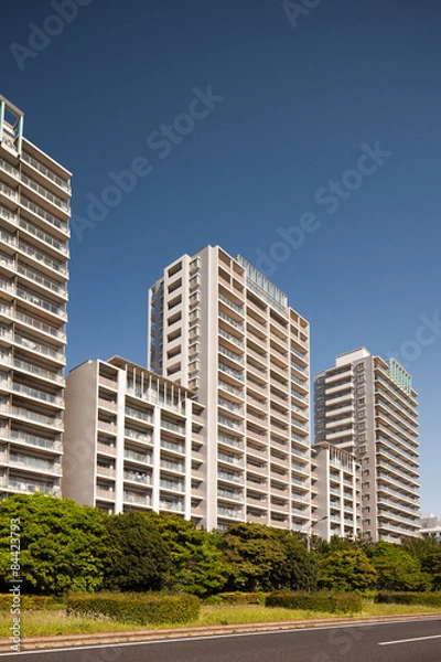 Fototapeta 高層マンション