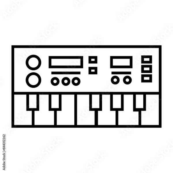Obraz midi controller icon