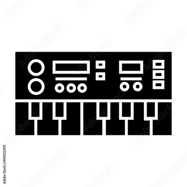 Fototapeta midi controller icon