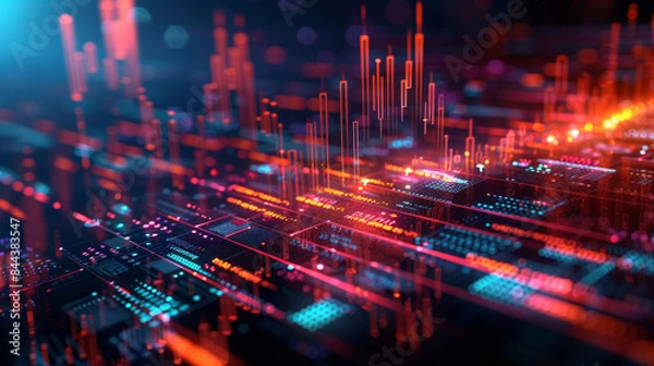 Fototapeta global_finance_interconnection (2)-T