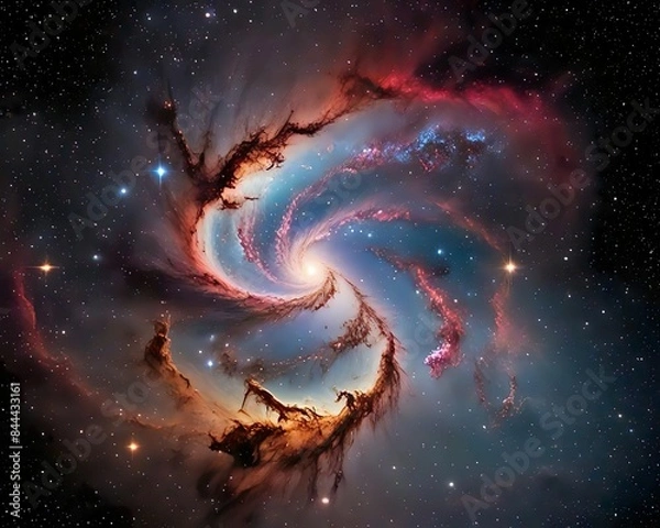 Obraz background with stars