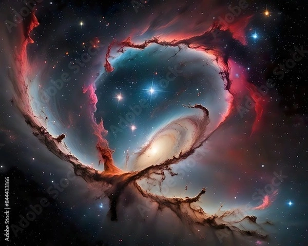 Obraz heart in space