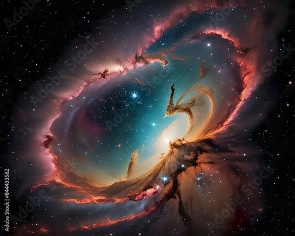 Obraz landscape with space