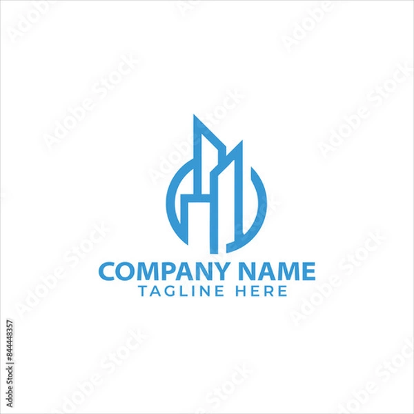 Fototapeta House Cleaning Logo Design, Cleaning Service House Logo
