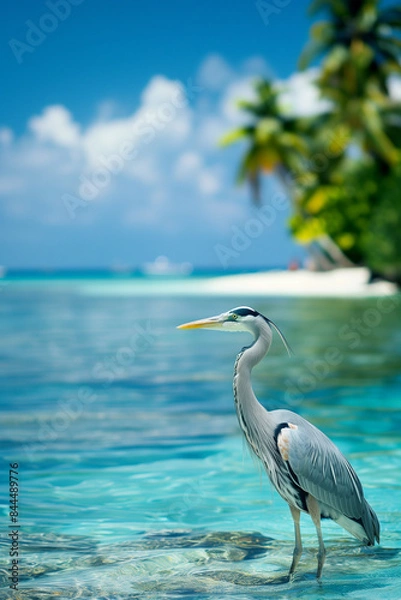 Obraz great blue heron