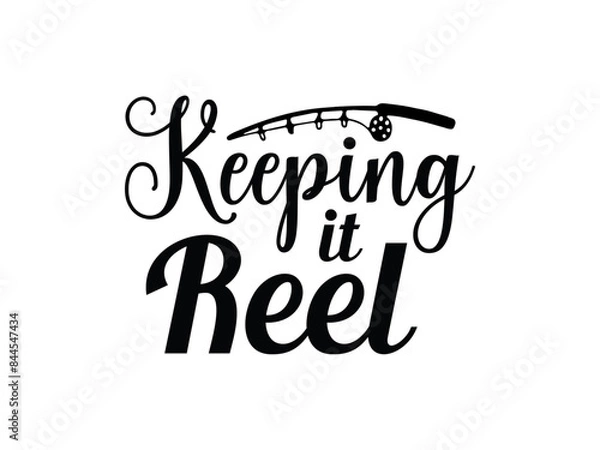 Obraz Fishing Groovy Design