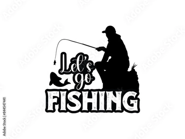 Obraz Fishing Groovy Design