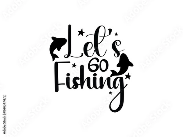 Obraz Fishing Groovy Design