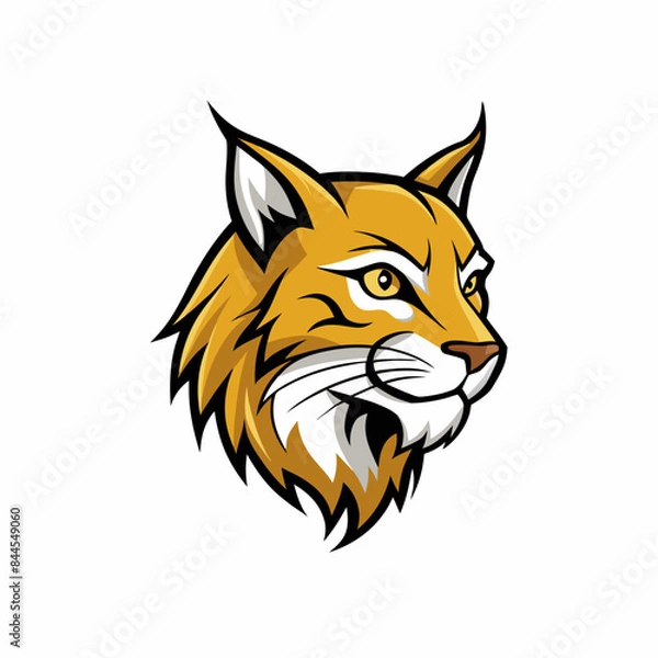 Obraz bobcat logo vector art work illustration