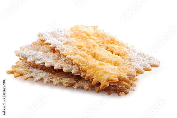 Obraz Italian carnival fried pastries "Chiacchere"
