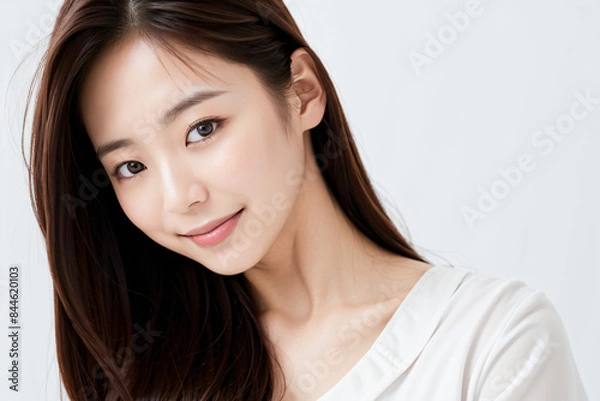 Obraz アジア人女性の美容イメージ