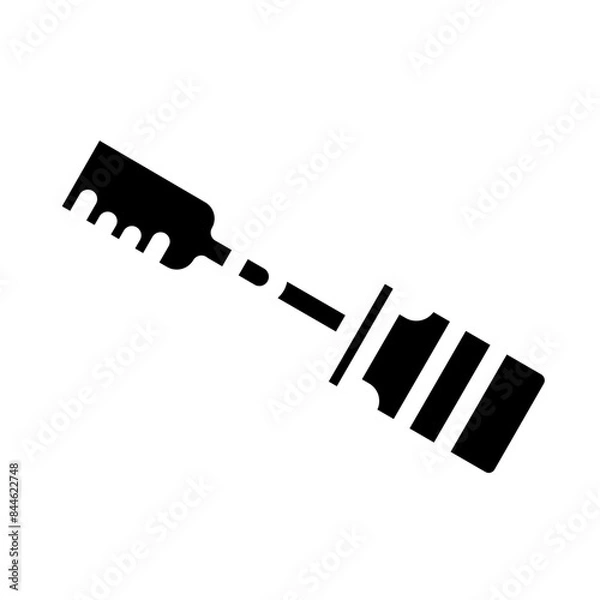 Fototapeta medicine injection solid icon