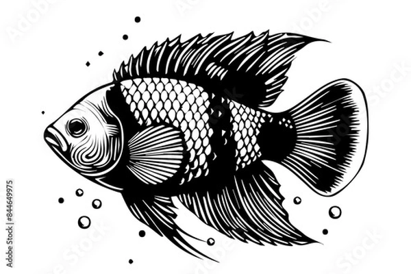 Obraz Fish Vectors.ai