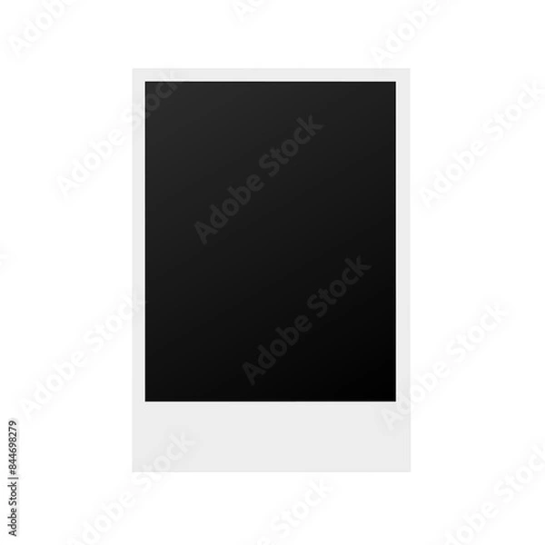 Fototapeta Vintage photo frame mockup