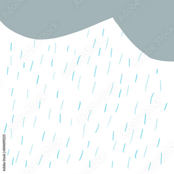 Fototapeta rain clouds