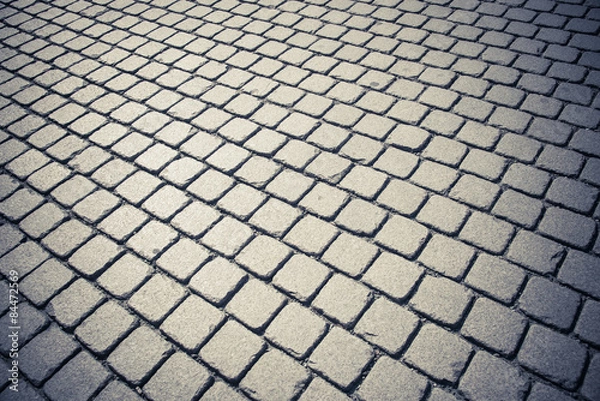 Obraz Concrete block pattern floor