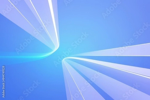 Obraz Abstract blurred colorful mesh gradient background, futuristic wallpapers branding, business card, soft pastel color, geometric line dot tech, digital cyber ai technology, presentation background