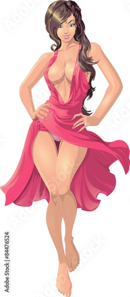 Obraz beautiful girl