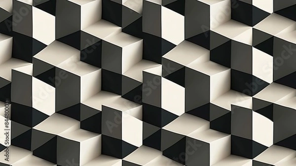 Fototapeta Mesmerizing Optical Illusion Pattern Captured in Perfect Symmetry and Vivid Color