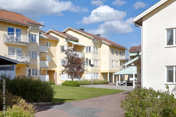 Obraz Bostadsområde