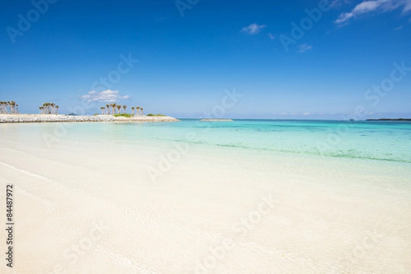 Obraz 沖縄のビーチ・エメラルドビーチ