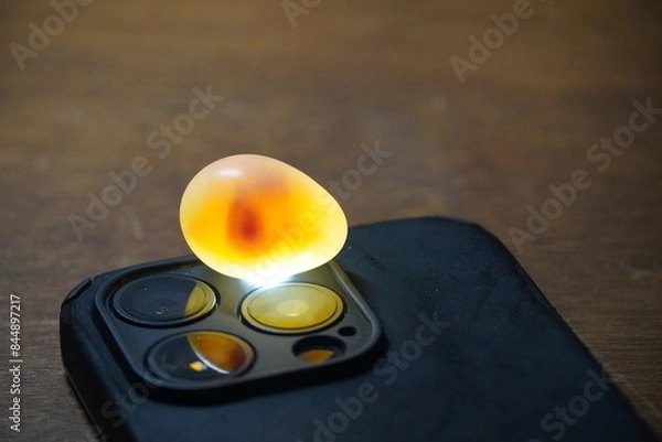 Obraz egg in the light incubation 