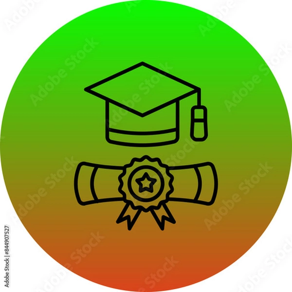 Obraz Graduate Icon