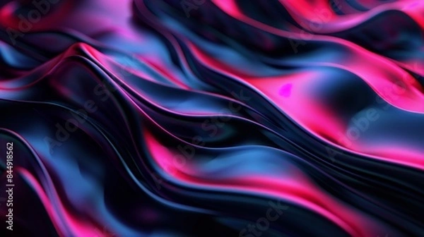Fototapeta An abstract image background of a multicolored building