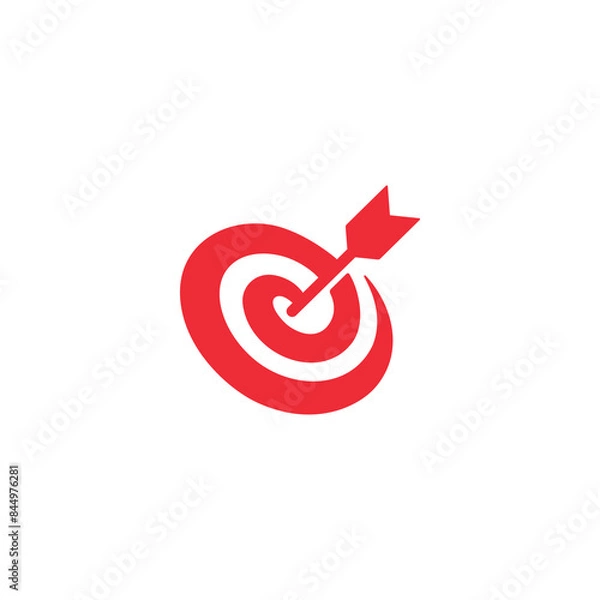 Fototapeta Target logo design