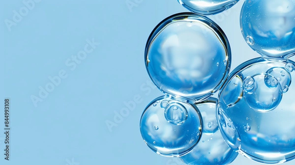 Obraz bubbles in water