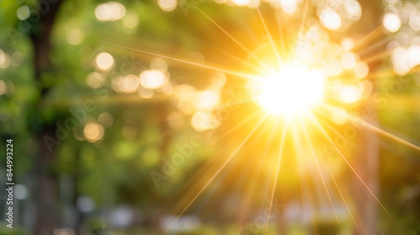 Obraz abstract sun light