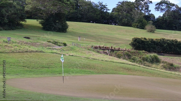 Obraz Golf course green