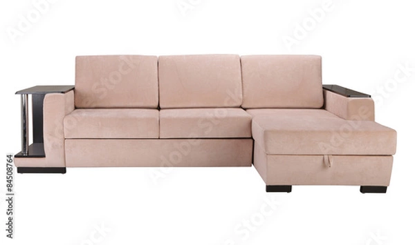 Fototapeta Sofa on white