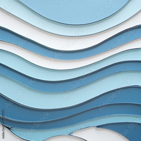 Obraz blue abstract background