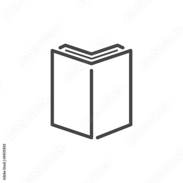 Obraz Thin lines web icon