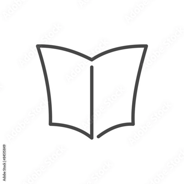 Obraz Thin lines web icon