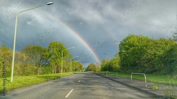 Obraz Straße zum Regenbogen