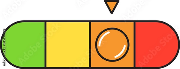 Obraz Level Indicator