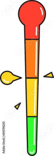 Obraz Level Indicator