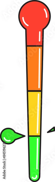 Obraz Level Indicator