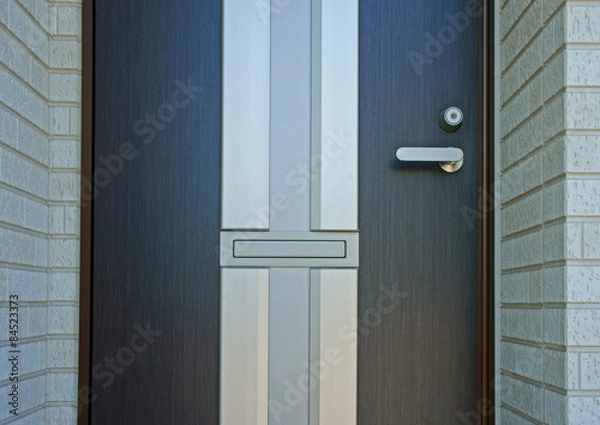 Obraz アパートの玄関ドア
