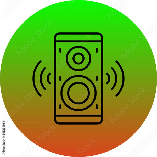 Fototapeta Smart Speaker Icon