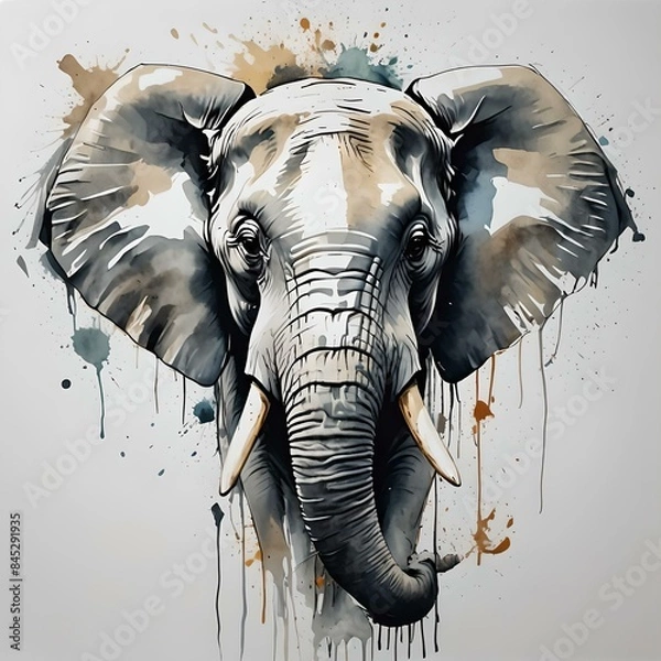 Obraz Elepahnt head