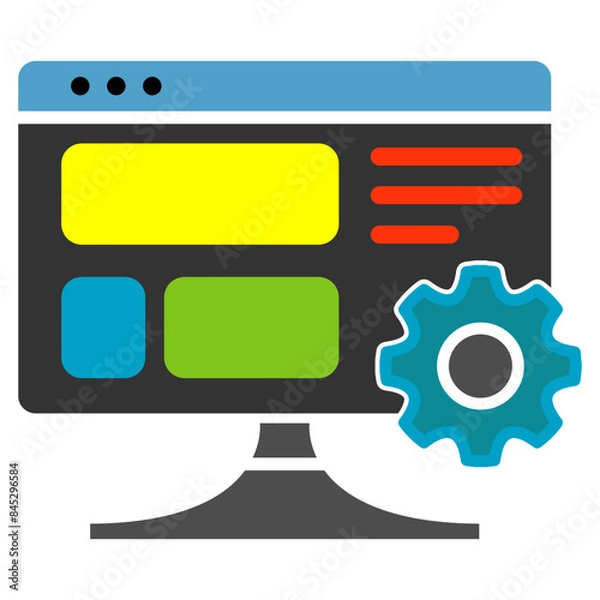 Fototapeta User Interface